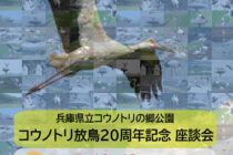 コウノトリ放鳥20周年記念座談会の開催・募集について
